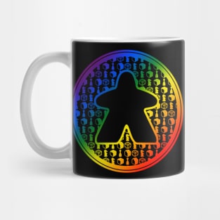 Meeple Icons - Rainbow Mug